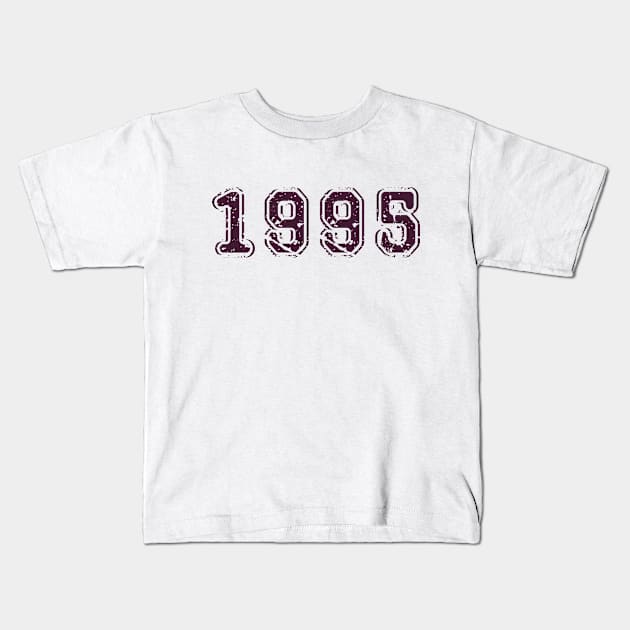 1995 Kids T-Shirt by Myartstor 